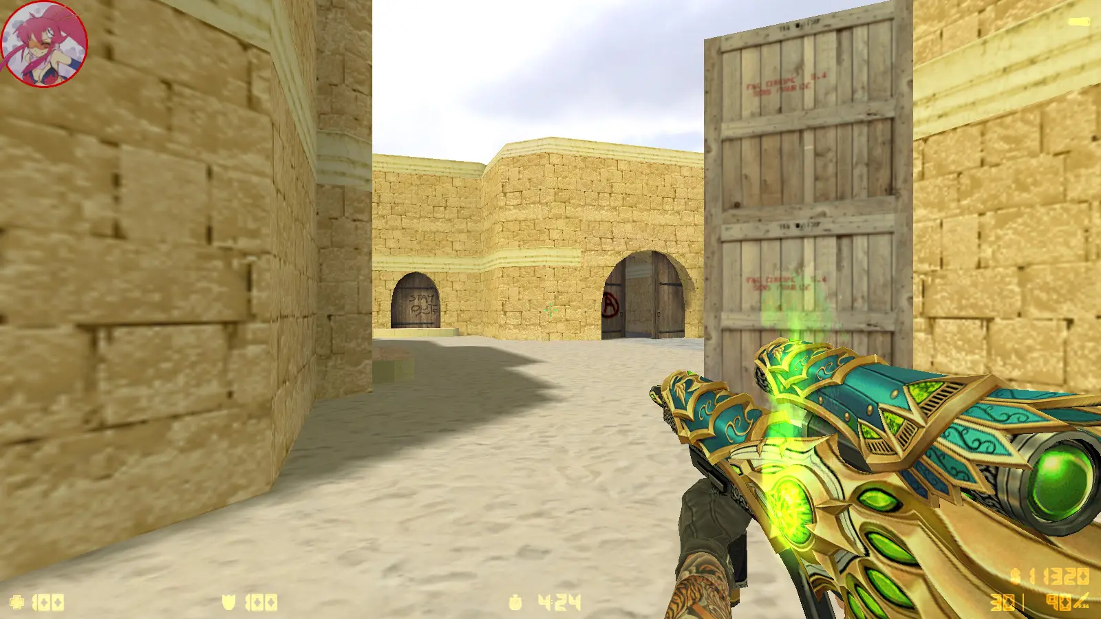 Скриншот 12 — CS 1.6 Аниме версия