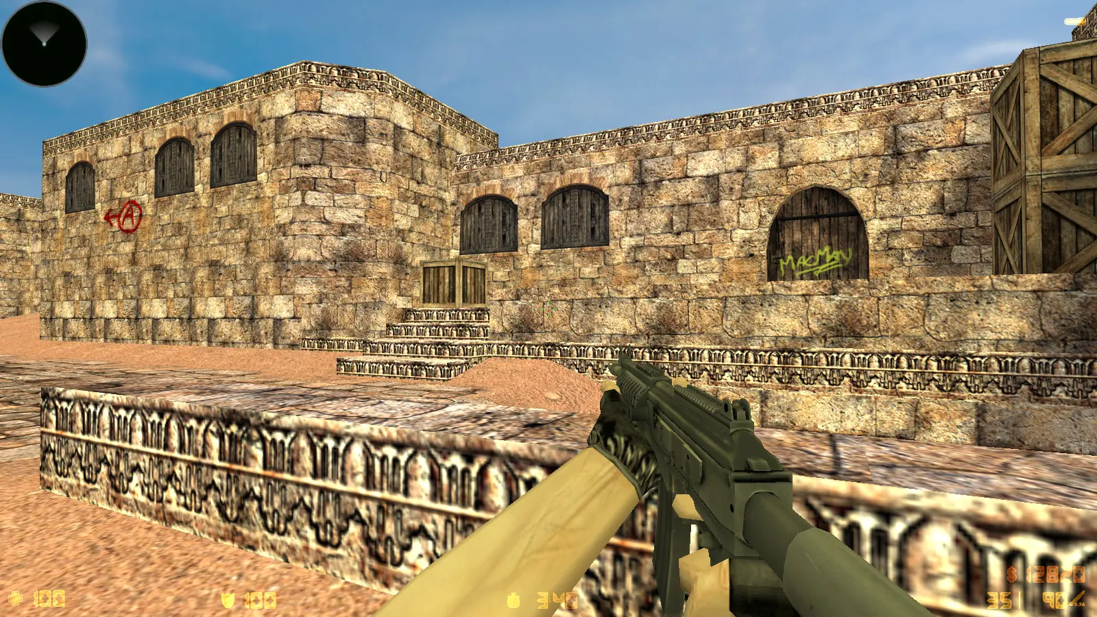 Скриншот 14 — КС 1.6 в стиле КС 2 (CS 1.6 CS2 Mod)