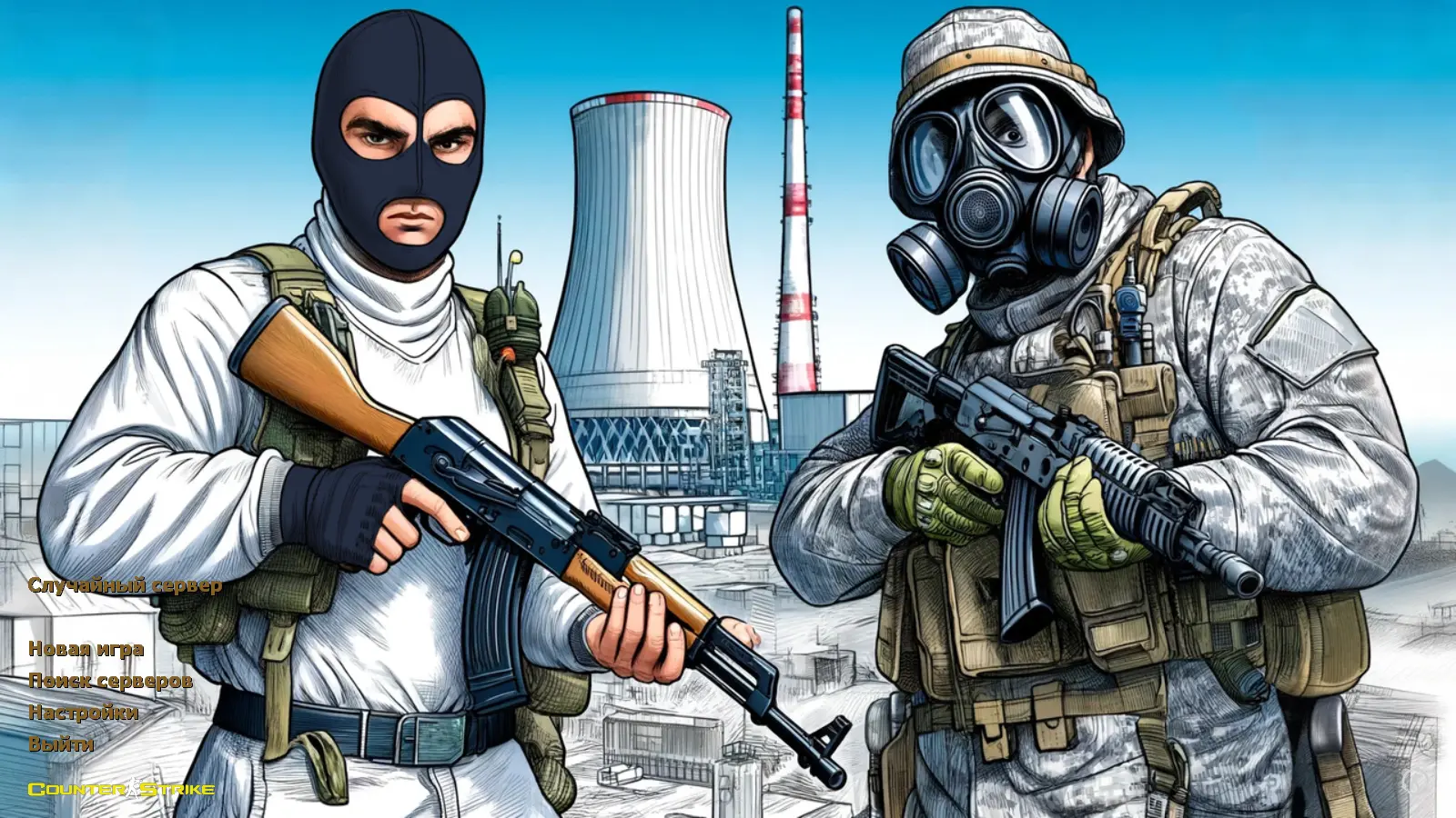 Скриншот сборки CS 1.6 Definitive