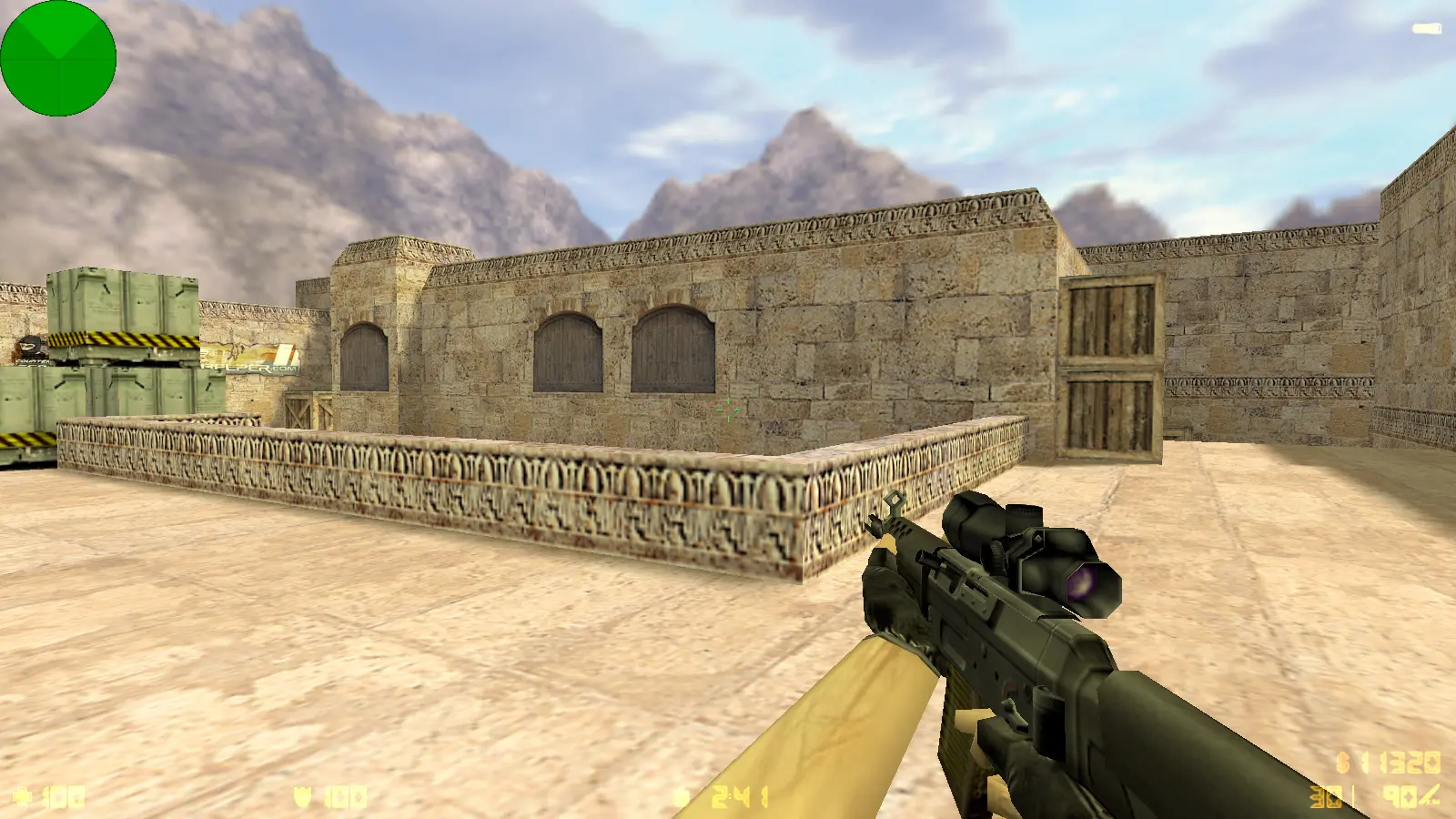 Скриншот 13 — CS 1.6 с вытянутыми руками