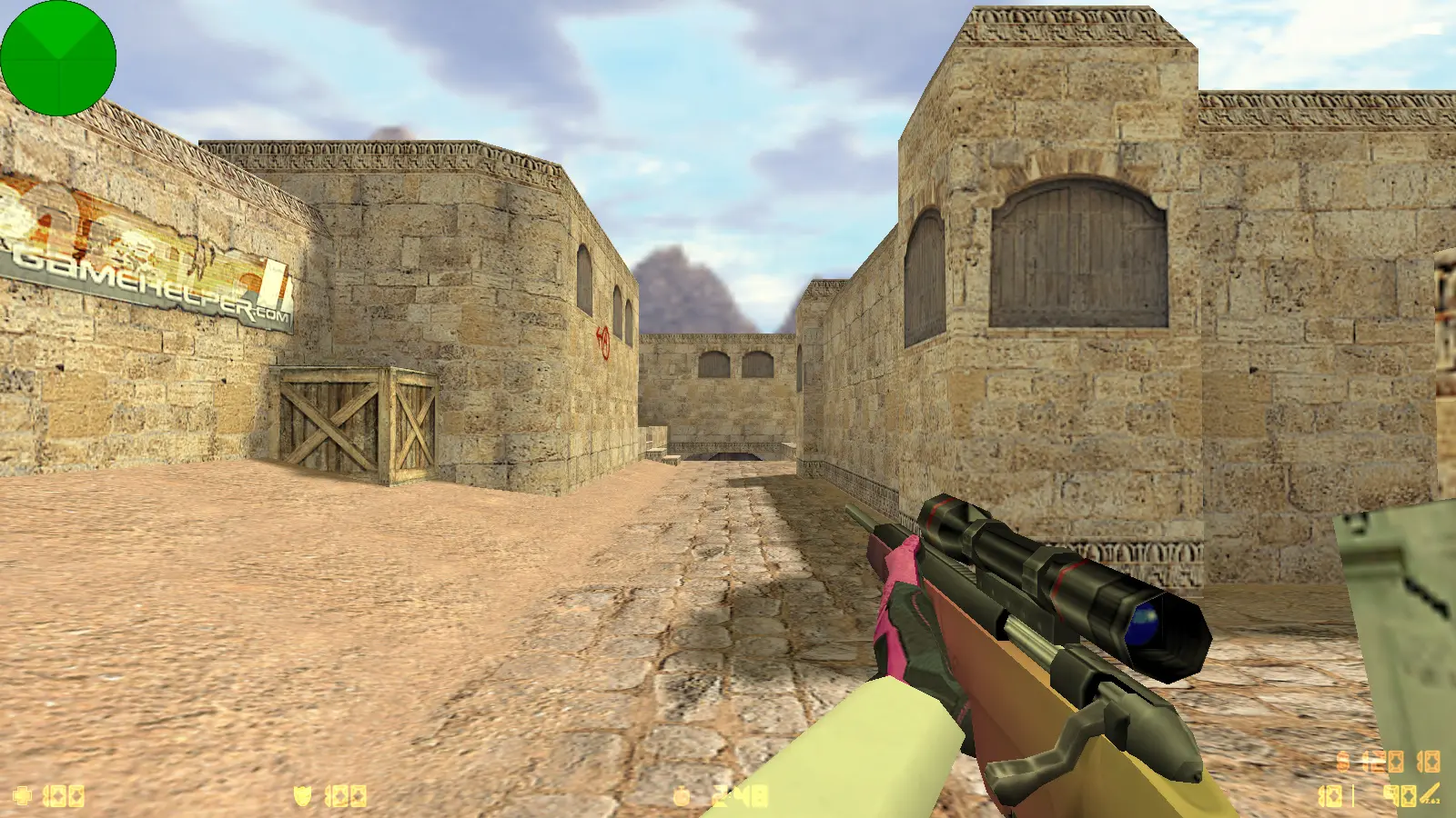 Скриншот 14 — CS 1.6 с вытянутыми руками