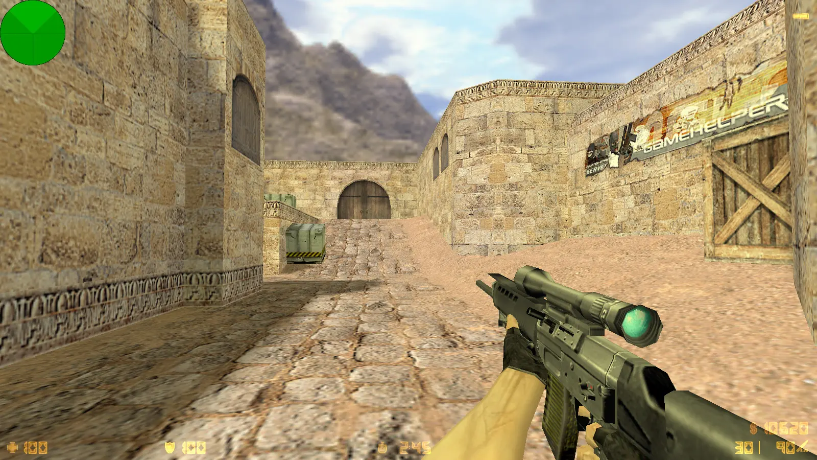 Скриншот 15 — CS 1.6 с вытянутыми руками