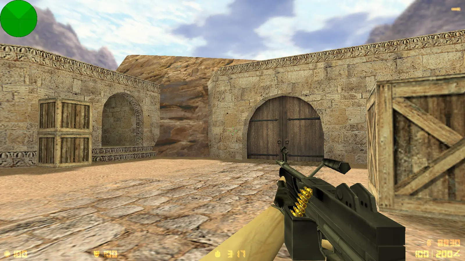 Скриншот 17 — CS 1.6 с вытянутыми руками