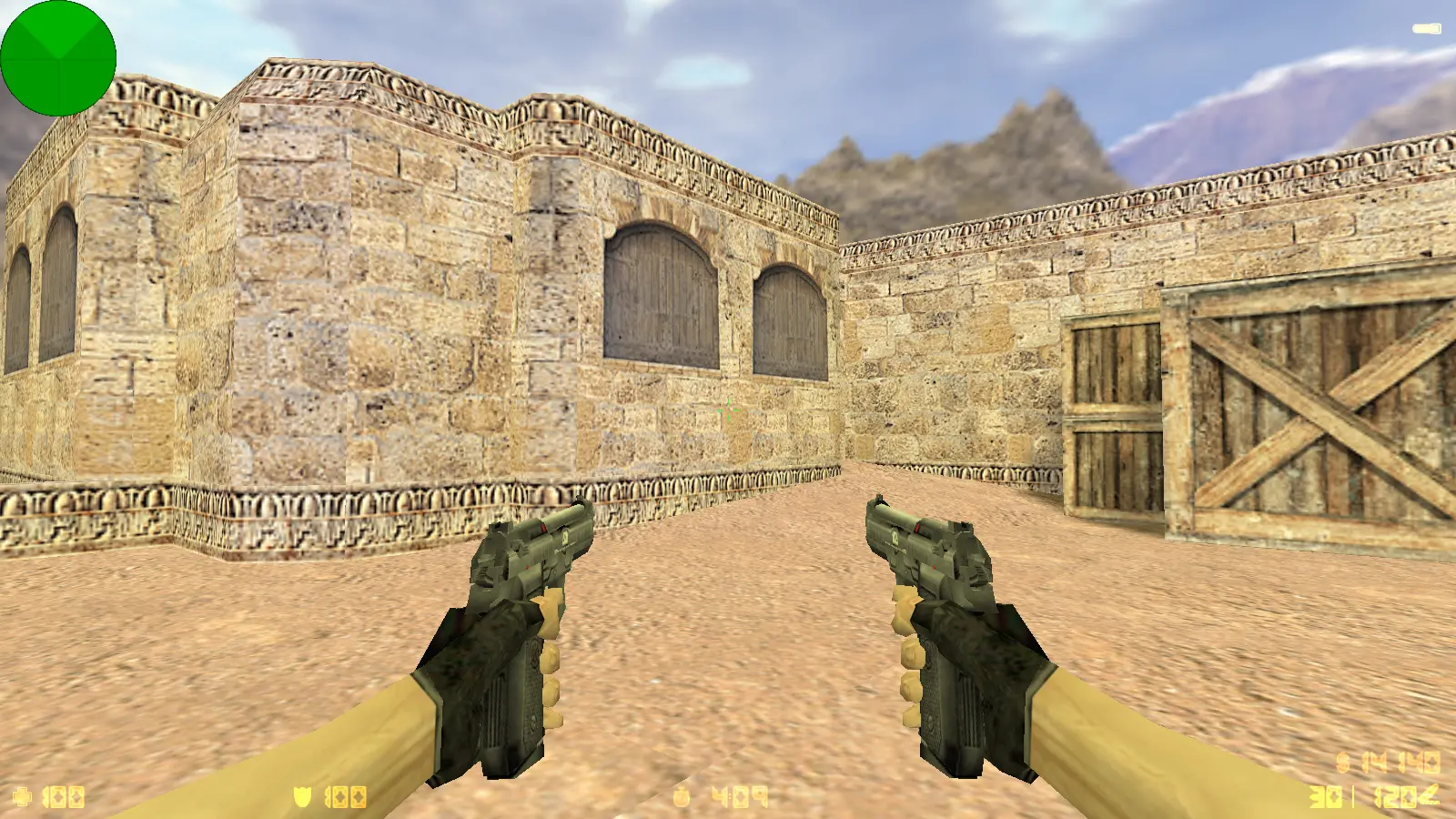Скриншот 20 — CS 1.6 с вытянутыми руками