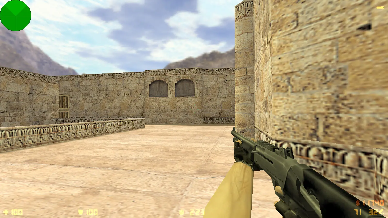 Скриншот 22 — CS 1.6 с вытянутыми руками