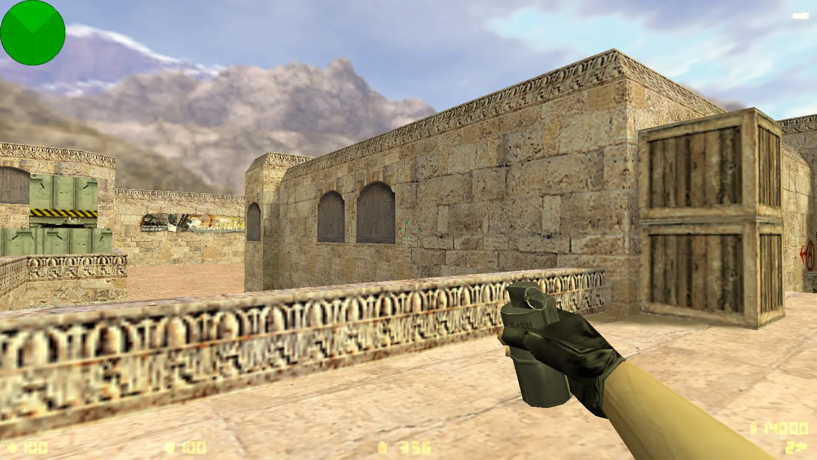 Скриншот 30 — CS 1.6 с вытянутыми руками