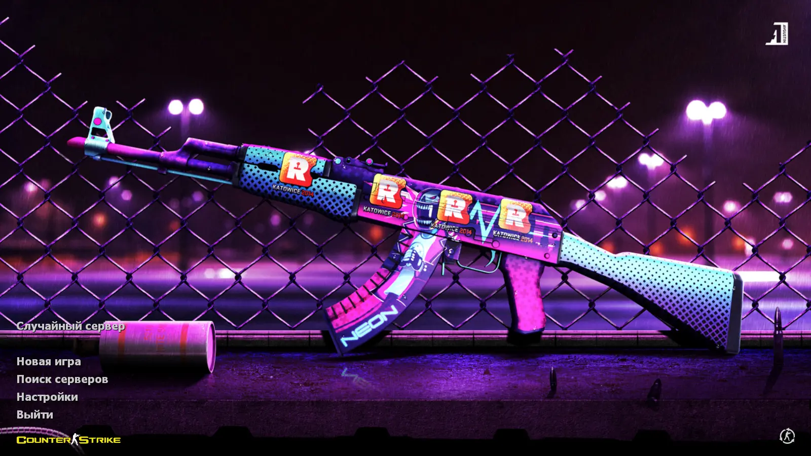 Скриншот сборки CS 1.6 Neon Revolution
