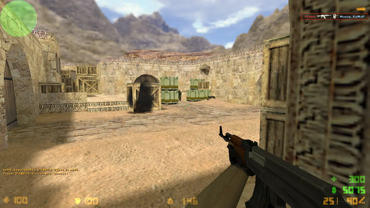 Скриншот 2 — CS 1.6 без анимации