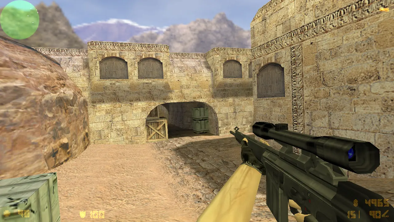 Скриншот 2 — CS 1.6 на Windows XP