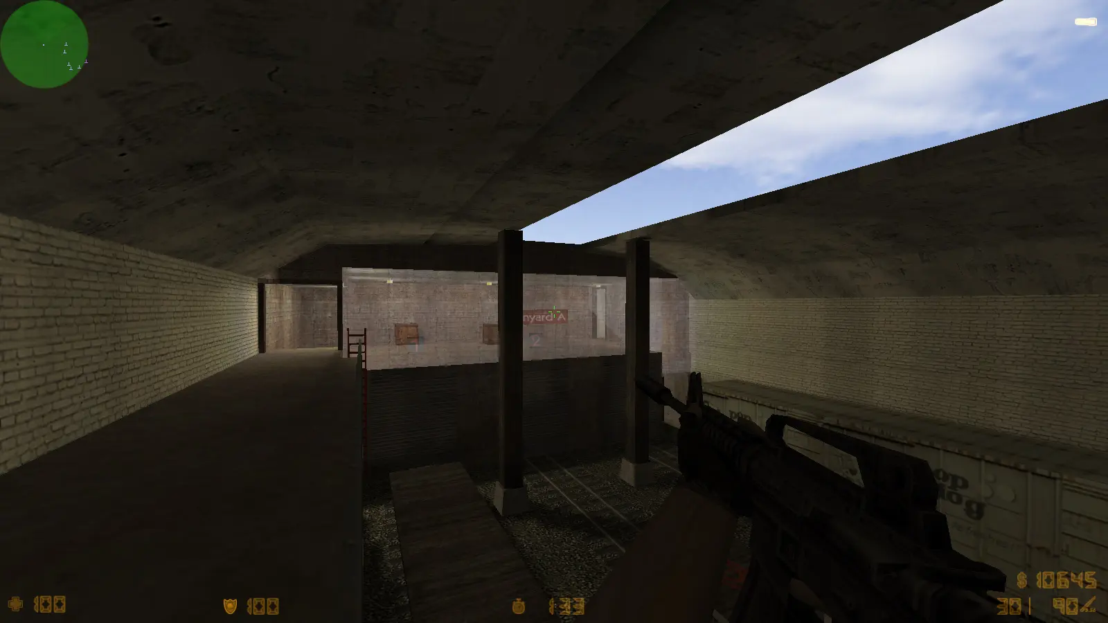 Скриншот 18 — CS 1.6 с прозрачными стенами для прострелов
