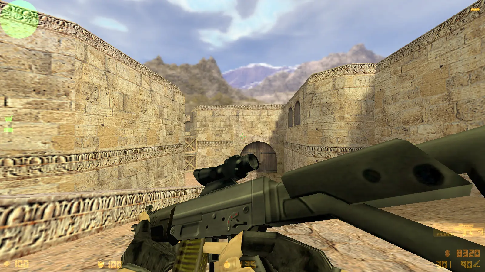 Скриншот 22 — CS 1.6 с осмотром оружия